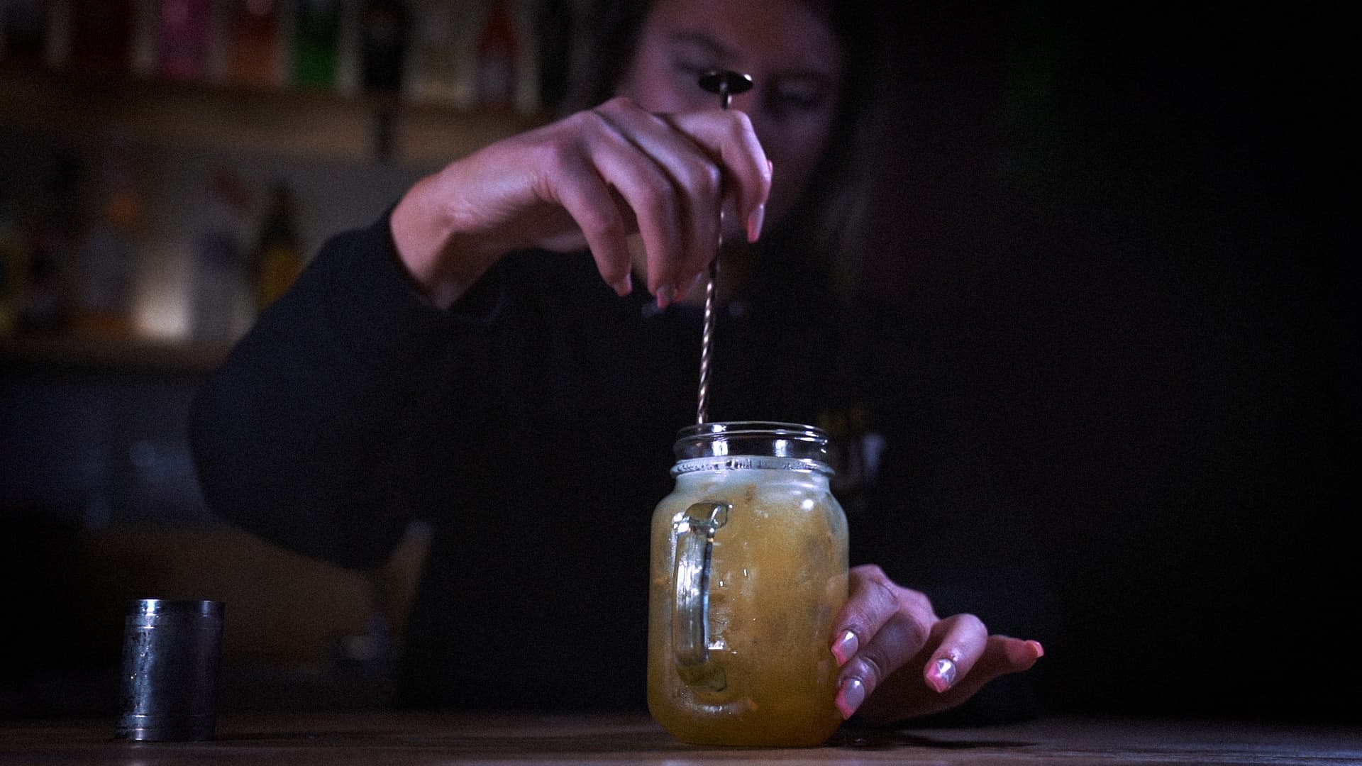 Passion Fruit Gin Fizz